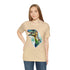 Stained Glass Velociraptor - Short Sleeve Tee